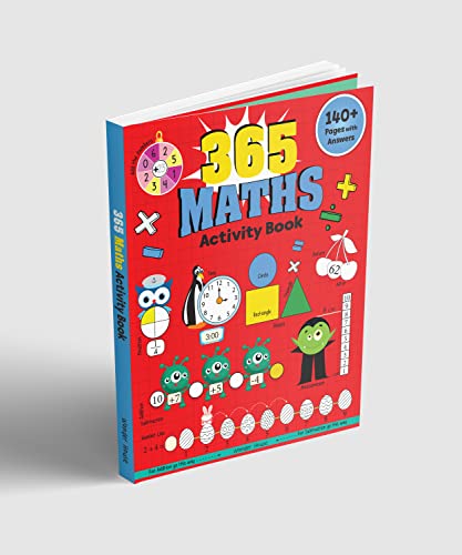 365 Maths Activity Book For Kids: Age 5+ book cover