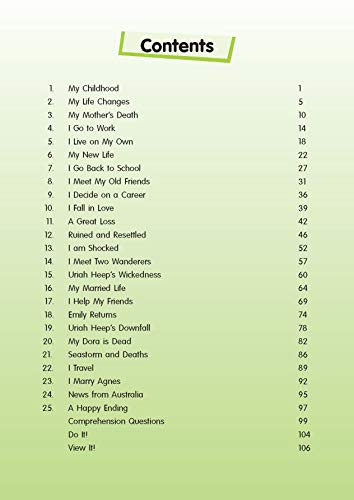 Frank EMU Books Graded Classics Story Book for Kids Age 8 to 9 Years - David Copperfield - English Novel for Children