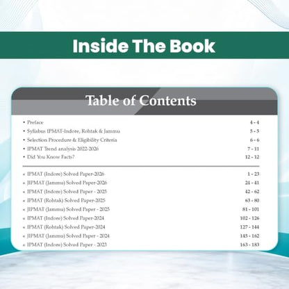 Oswaal IPMAT 21 Previous Years' Solved Papers (2019–2026) | Latest 2026 Solved Papers | 2100+ Questions with Detailed Solutions | IPMAT Indore, Rohtak & JIPMAT | Trend Analysis (2022–2026)