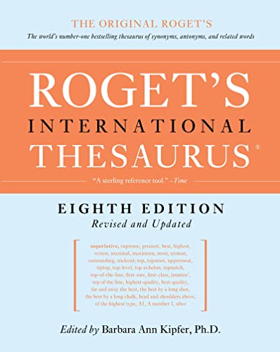 RogetS International Thesaurus, 8Th Edition [Thumb Indexed] book cover