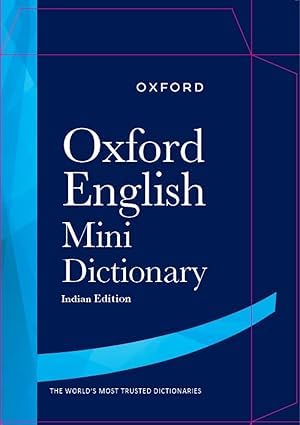 Oxford English Mini Dictionary, Indian Edition, Hardcover, 648 Pages, 2023 (OXFORD ENGLISH MINI DICTIONARY (Hardcover))