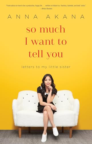 So Much I Want to Tell You: Letters to My Little Sister book cover