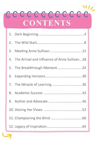 Helen Keller Biography for Kids Age 6–12 Years – Inspiring Illustrated Biography Book from Icons of Inspiration Series | Teaches Resilience, Courage & the Power of Determination