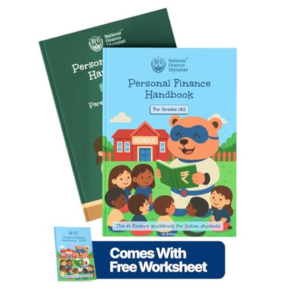 Personal Finance Handbook for Grade 1 to 2: Easy Finance Book for Kids Early Financial Literacy and Basic Money Management Skills for Young Learners