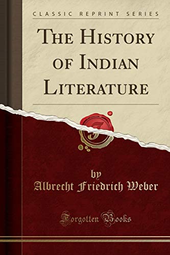 The History of Indian Literature (Classic Reprint) book cover