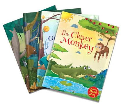 The Clever Monkey - Illustrated Moral Story for Children