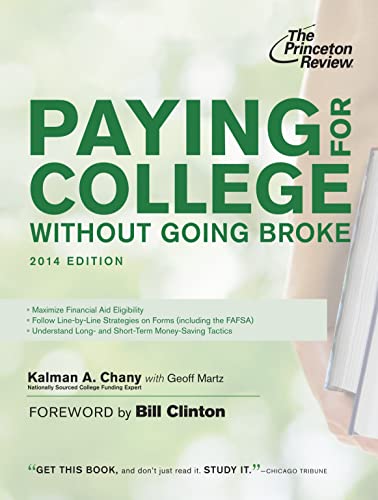 Paying for College Without Going Broke, 2014 Edition (College Admissions Guides) book cover
