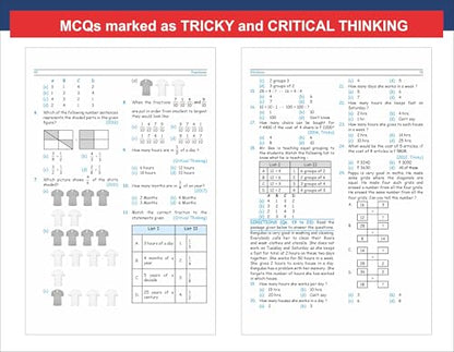 Disha Olympiad Champs Mathematics Class 3 with Chapter-wise Previous 13 Year (2013 - 2025) Questions 7th Edition | Complete Prep Guide with Theory, PYQs, Past & Practice Exercise