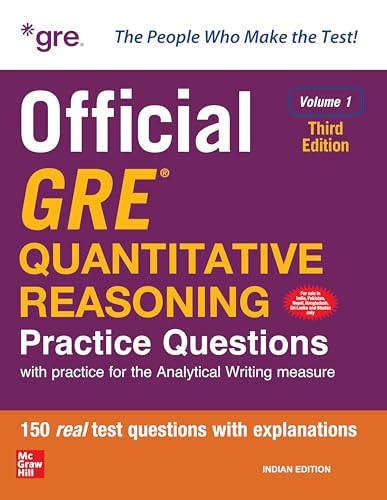OFFICIAL GRE QUANTITATIVE REASONING PRACTICE QUES.VOL.1