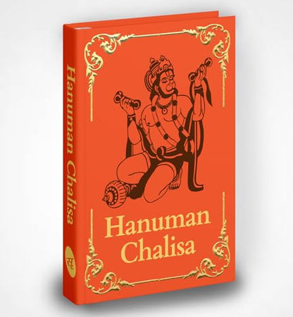 Hanuman Chalisa: Premium Hardback pocket book (English and Hindi), Hanuman ji ki Aarti, Bajrang Baan, Hindu Gods, Divine gift for daily chanting