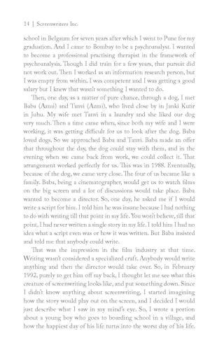 Screen Writers Inc. - 33 Masters on the Art and Craft of Screen Writing