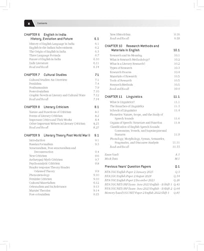 Pearson NTA UGC NET English Paper 2 2026 6th Edition | For NET/SET/JRF | Solved 2025–26 Papers, 3000+ MCQs, Linguistics, PYQs & Mock Tests (UGC preparation series 2026)