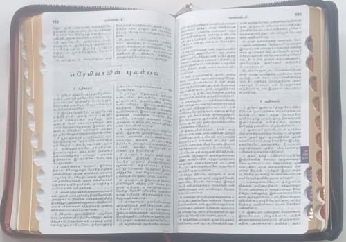 Holy Bible Tamil/Medium Size with Index/ZBH118T344