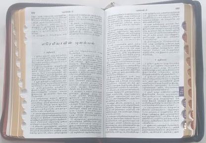 Holy Bible Tamil/Medium Size with Index/ZBH118T344