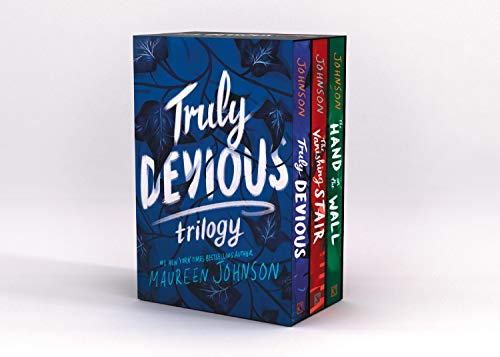 Truly Devious 3-Book Box Set : Truly Devious, Vanishing Stair, and Hand on the Wall book cover