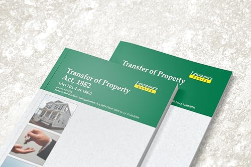 Lawmann's Transfer of Property Act, 1882 | Bare Act with Comments (Lawmann's Series)