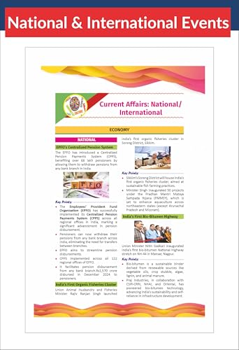 Disha The Yearly Current Affairs 2026 for Competitive Exams - 11th Edition | Previous Year & Practice Questions | UPSC, State PSC, CUET, SSC, Bank PO/ Clerk, BBA, MBA, RRB, NDA, CDS, CAPF, CRPF