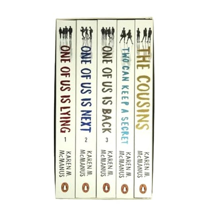 Karen M. McManus: The Special Collection 5 Books Boxset (One Of Us Is Lying, One Of Us Is Next, One Of Us Is Back, Two Can Keep A Secret and The Cousins)