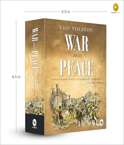 War And Peace By Leo Tolstoy | Premium Classic Edition | Historical Fiction Novel | Russian Literature | Napoleonic Wars | Love & War | Philosophical Themes | Literary Masterpiece | Premium Paperback
