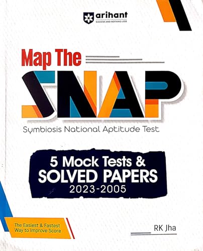 Map the SNAP (Symbiosis National Aptitude Test) 5 Mock Tests & Solved Papers (20232025)