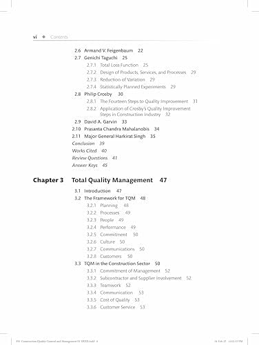Construction Quality Management and Control |1st Edition | - Pearson