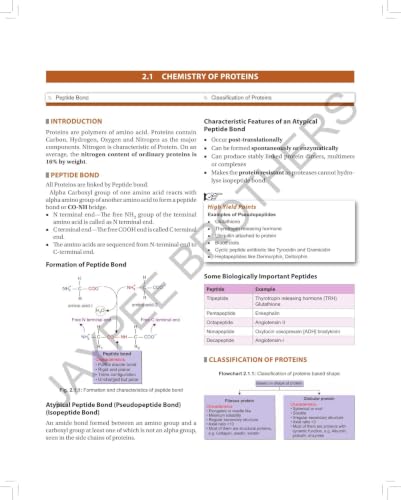 Self Assessment and Review of Biochemistry, 10/E for NEET PG, INI-CET and FMGE Aspirants | Chapterwise Concept Notes, High-yield Points, Quick Review and Solved PYQs with Explanations (2019-2025): 1