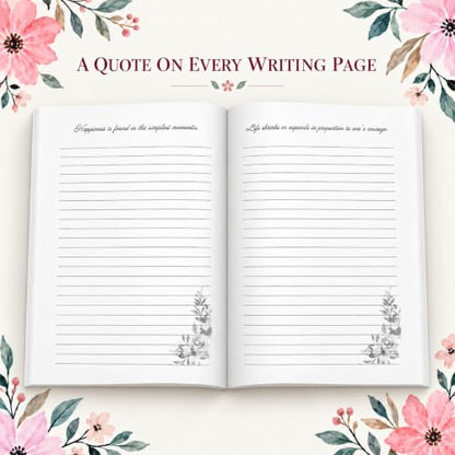 WRITE YOUR OWN STORY NOTEBOOK I NOTEBOOK WITH QUOTES I JOURNAL FOR WRITING