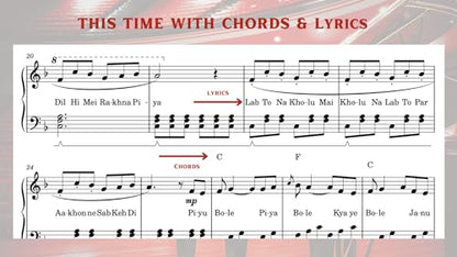 Romantic Bollywood Melodies: Sheet Music for Bollywood