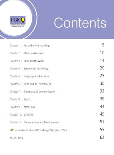MTG International General Knowledge Olympiad (IGKO) Workbook Class 2 - Chapter-wise MCQs with Achievers Section - SOF Olympiad Books For 2026-27 Exam