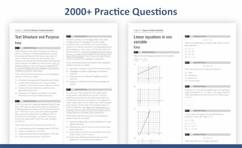 Digital SAT Prep Combo 2026-2027: Study Guide with 2000+ Questions Across 5 Full-Length Tests and Practice Questions for Reading, Writing, and Math