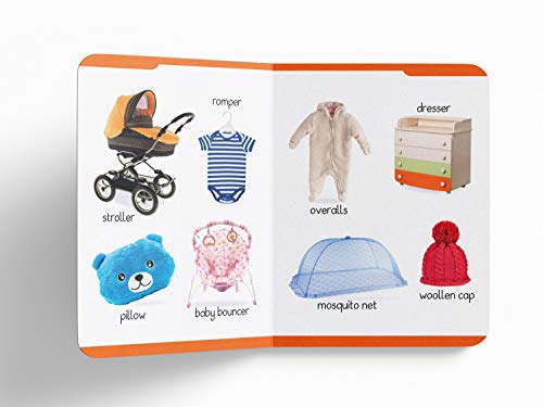 My First Padded Book Of Baby Objects For Kids | Ages 0–5 Years | Early Learning | Everyday Baby Items | Padded Board Book | Vocabulary Building | Toddlers & Preschoolers | Latest Edition