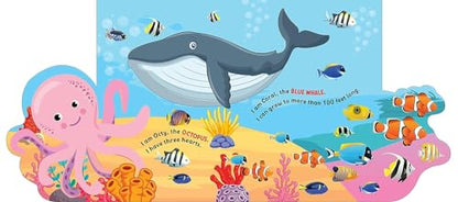 Under the Ocean - Lift The Flap Book for Kids Age 3-6 Years with Bright and Colourful Pictures- Early Learning Novelty Book for Children