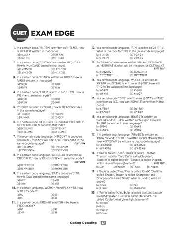 Arihant CUET UG 2026 General Aptitude Test (Section III) Chapterwise Notes & Question Bank | Based on NTA Test Pattern | 1000+ MCQs, Quick Revision ... Qs | CUET 2025 Solved Paper & Online Support