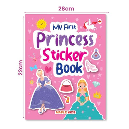 My First Sticker Book - Princess - Activity Book for Kids with 100+ Stickers - Stickers for Children - Age 3+ Years