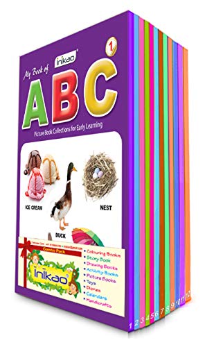 Picture Books Collections Set of 12 for Kids (Age 2–5) | Early Learning Books Combo | Alphabets, Numbers, Animals, Colours, Good Habits & More | ... (Picture Books Collection for Early Learning)