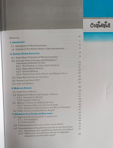 Ncert Introductory Microeconomics, Macroeconomics Class 12 (S)