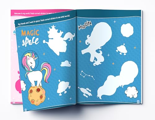 Unicorn Reusable Sticker Book For Children