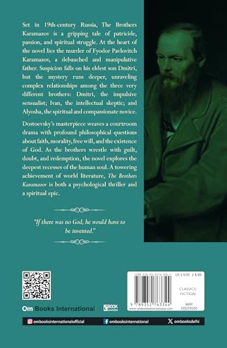 The Brothers Karamazov by Fyodor Dostoevsky | A Timeless Classic of Morality, Family, and Philosophy | The Originals Complete Classic | Love, Crime, and Spiritual Conflict | A Deep Exploration of Faith