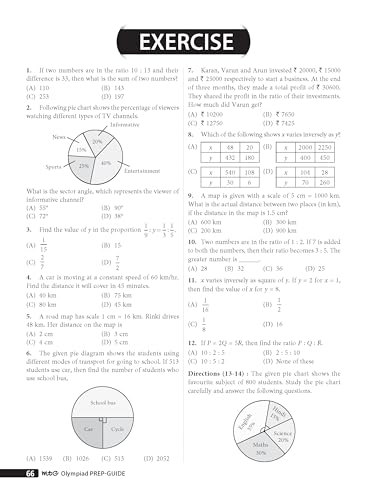 MTG Mathematics (IMO) Olympiad Prep Guide Class 8 | Detailed Theory, Exercise with Self Test For Practice | SOF Olympiad Books For Exam 2026-27 (Useful For Level-1 & 2)