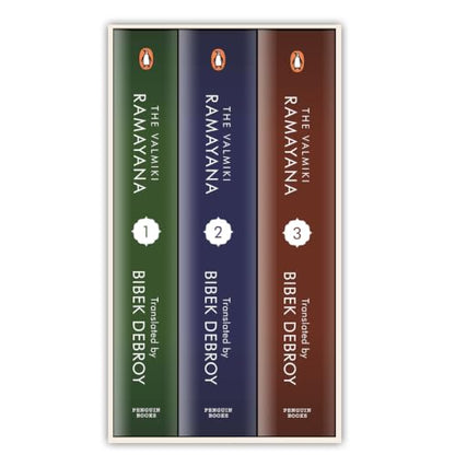 The Valmiki Ramayana: Premium Collectors' Edition | Bibek Debroy Translation of India's Timeless Mythology | The Epic of Lord Rama, Sita, Hanuman and the Battle Against Ravana: 1-3