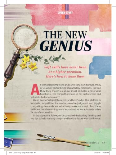 Reader's Digest India - September 2026 - The New Genius - Your Human Edge - And How To Make It Stronger