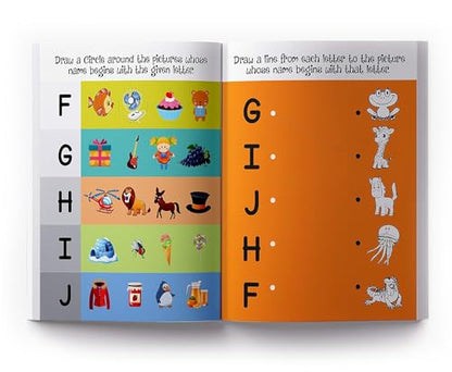 My First Book of Patterns: Capital Letters – Write and Practice Line Patterns and Capital Letters A to Z | Pre-Writing and Alphabet Tracing Workbook for Kids Ages 3–5 | 2+ Hours of Early Writing Fun