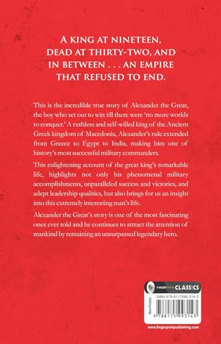 Alexander The Great By Jacob Abbott | Premium Classic Edition | Biography Book | Macedonian Conqueror | Ancient History | Military Genius | Ancient Greek History | Military History | Premium Paperback