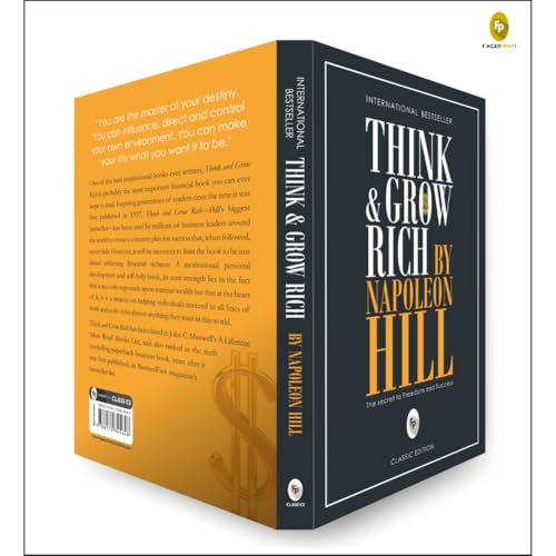 Think And Grow Rich By Napoleon Hill (Original Classic Edition) | Self-Help Book | Financial Success & Wealth Creation Guide | Goal Achievement Strategy | Prosperity Principles | Premium Paperback