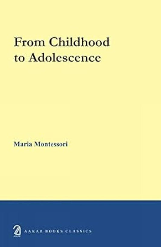 From Childhood to Adolescence book cover