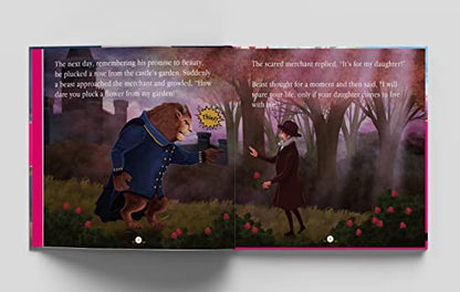 Princess Fairy Tales: Ten Traditional Fairy Tales For Children (Abridged and Retold With Large Font For Easy Reading) 8 Inches X 8 Inches - Hardback