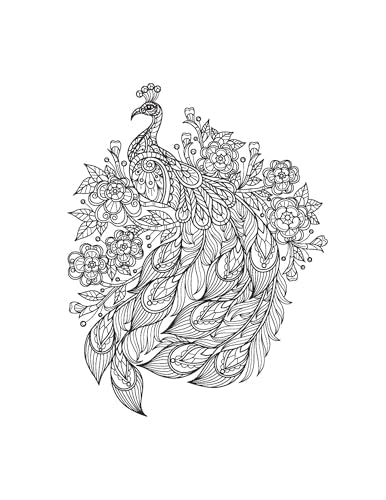 Mandala Birds Coloring Book for Kids | 30 Creative Bird Mandala Designs to Enhance Art Coloring, Drawing & Develop Art Skills | High Quality Premium Paper | Perfect Gift for Children & Teens