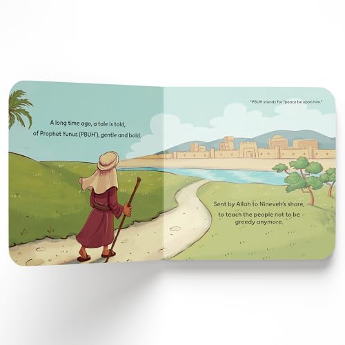 First Quran Stories: Prophet Yunus (PBUH) and the Whale: An Illustrated Story Book for Kids About Prophet | Inspirational Islamic Story | Teaches About Faith, Prayer & Mercy I Ages 5+ [Select Learning]