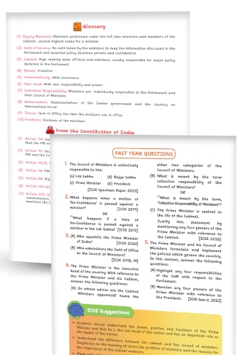 Educart Handouts ICSE Class 10 History & Civics Handwritten Notes 2027 (Half-Yearly & Periodic Tests & Chapter-wise Study Material for 2026-27 Board Exam