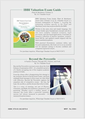 IBBI Valuation Exam Guide Vol. 1: Land & Building and Plant & Machinery Asset Classes (Edition 2026)